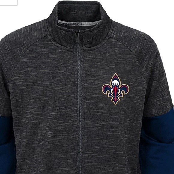 NBA Teen-Boys Traveling Full Zip Warm-Up Jacket - Picture 6 of 7